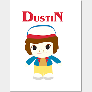 Stranger Things Dustin Posters and Art